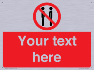 Custom prohibition not face to face